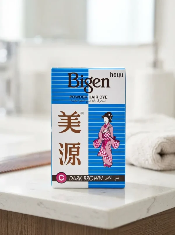 Bigen Powder Hair Dye – Dark Brown (C)